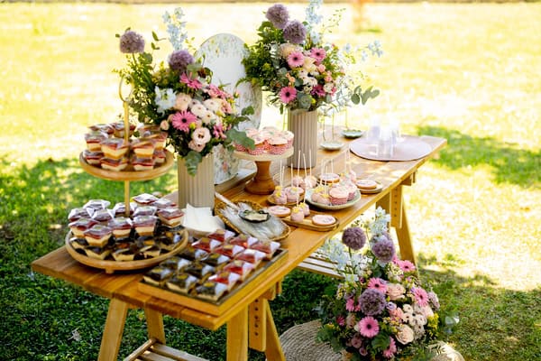 Floral Baptism Ideas In Soft Pastel Colors