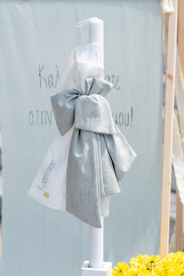 Stylish Lemon Baptism Ideas With Mediterranean Details
