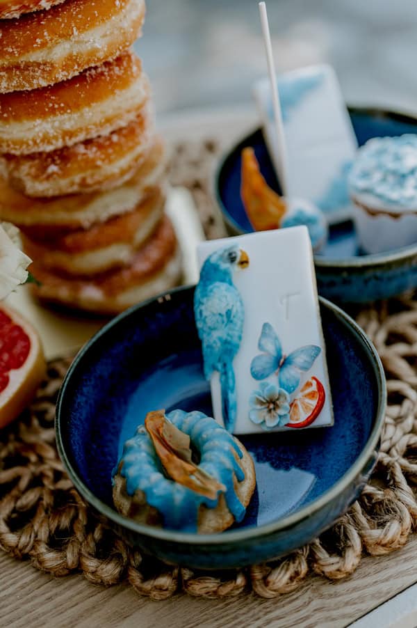 Most Beautiful Baby Boy Baptism Decoration Ideas With Exotic Parrots Theme