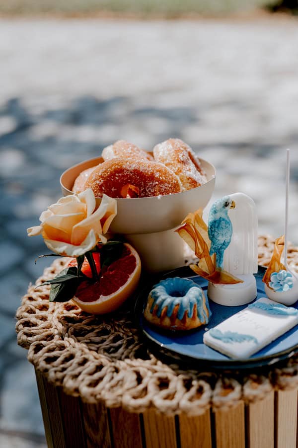 Most Beautiful Baby Boy Baptism Decoration Ideas With Exotic Parrots Theme