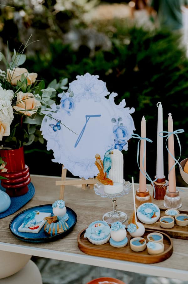 Most Beautiful Baby Boy Baptism Decoration Ideas With Exotic Parrots Theme