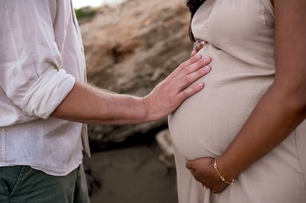 Beautiful Seaside Maternity Session
