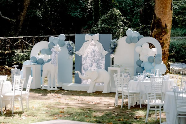 Chic Dior Safari Baptism Decoration Inspiration