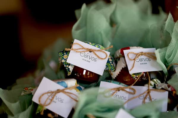 Picnic Themed Boy Baptism Wildflower Decoration