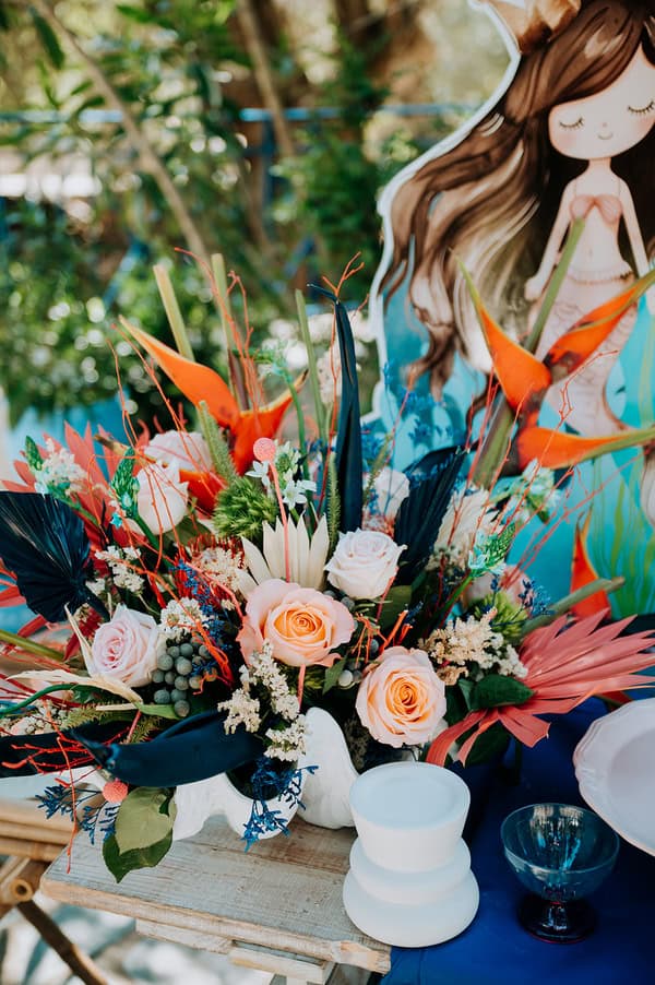 Stunning Twin Baptism Mermaid Diver Seaside